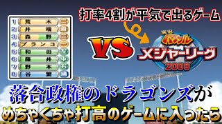 落合政権のドラゴンズは2009年のメジャーでどのような成績を残すのか【パワメジャ2009】