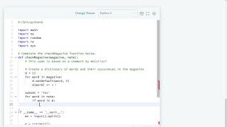 HackerRank Ransom Note