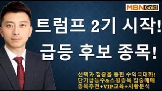 [수익극대화 포트전략 이창원] 트럼프 2기 본격시작! 최대 수혜주?