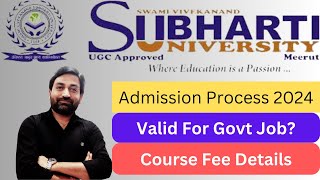 Why Choose Swami Vivekanand Subharti University in 2024 For Distance Education Admission #svsu