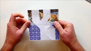 Foldology Origami Puzzles - Solution for #62