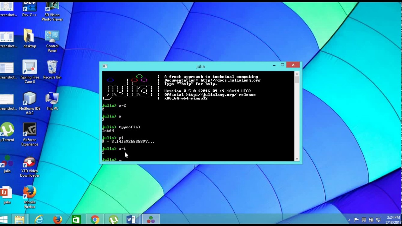 Julia Programming Language Tutorial Youtube