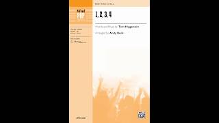 1, 2, 3, 4, arr. Andy Beck – Score & Sound