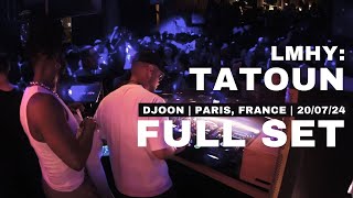 Tatoun | LMHY (Djoon, Paris) | R\u0026B, Hip-Hop, Future Beats, Club Edits