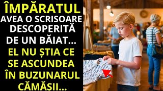 UN BĂIAT CUMPĂRĂ UN BLUZON DE LA UN BAZAR ȘI GĂSEȘTE O VECHIE SCRISOARE DE LA UN ÎMPĂRAT