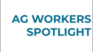 Ag Workers Spotlight - Tommy Engelke