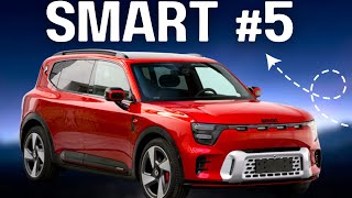 Smart #5 All-Electric SUV Launches with Starting Price of $33,700