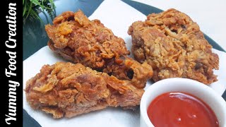 KFC Style Fried Chicken(100% perfect crust with tips)||KFC ফ্রাইড চিকেন তৈরির পারফেক্ট রেসিপি