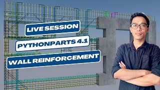 How to reinforce wall reinforcement with ALLTO PythonParts version 4.1 | by My Nguyen