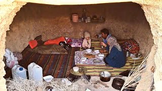 village life iran | dayli routine village life | Cooking delicious "rice milk" breakfast