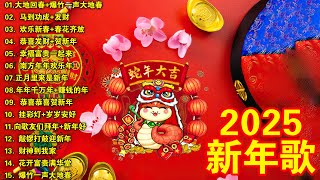 2025恭賀新春 🌸 Chinese New Year Songs 2025【新年老歌】40首传统新年歌曲 🐍 台语新年歌 Lunar New Year 2025