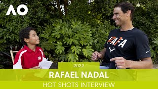 Rafael Nadal Faces off with a Junior Journalist | Australian Open 2022