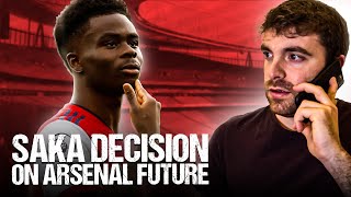 👀 BUKAYO SAKA DECISION ON ARSENAL FUTURE: THE TRUTH ON HIS CONTRACT