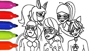 MiracuLous LadyBug ALL NEW HEROES ColoRing BooK