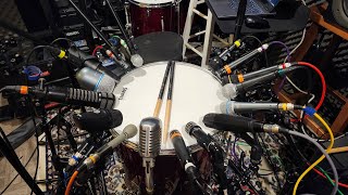 30 Mic Floor Tom Microphone Shootout (Dynamics, Condensers, and Ribbons)