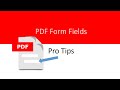 Create Fillable Forms Using Adobe® Acrobat® DC - 2021 Pro Tips