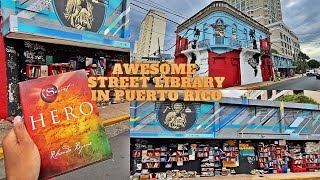 Awesome FREE Street Library in Calle Loiza, Puerto Rico