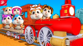 FAMILIA HAMSTER E O APOCALIPTICO PASSEIO DE TREM! (Dead Rails)