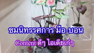 ชมนิทรรศการ มือ- บอน Content ดีๆ ไอเดียเก๋ ที่อาคารชัยพัฒนสิน