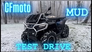 NAUJAS  KETURRATIS CFMOTO MUD VERSIJA 2025  | TEST DRIVE