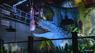 New Jurassic World: The Exhibition | Feeding Chamber | Indominus Rex & T-Rex