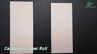 White Cardboard Paper Roll 18PT 22PT Virgin Pulp For Beverage Coaster