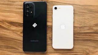 Samsung Galaxy A53 vs iPhone SE 3