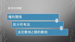 宅建 辻説法 第53回 区分所有法～規約敷地・法定敷地