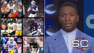 ESPN SC | Ryan Clark preview AFC Wild Card: Bills vs Broncos, Ravens vs Steelers, Chargers vs Texans