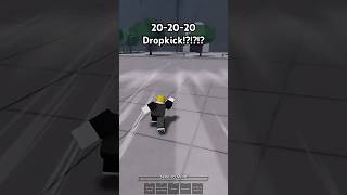 20-20-20 DROPKICK??? | The Strongest Battlegrounds | Roblox | #shorts #roblox #tsb