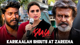 Kaala Movie Scene (Hindi) | Karikaalan Shouts at Zareena | Rajinikanth | Pa. Ranjith | SaNa | Lyca