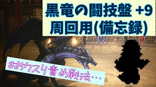 備忘録 黒竜の闘技盤+9周回 8ターン