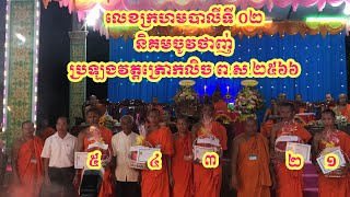 Exam results announced Pali Khmer _ ប្រកាសលទ្ធផល បាលីទី២ វត្តត្រោកលិច |Công Bố Kết Quả Thi 2023|