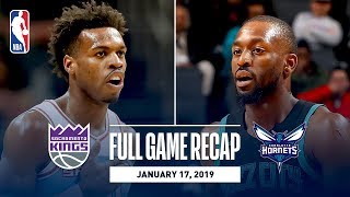 Full Game Recap: Hornets vs Kings | Kemba Walker Leads Charlotte