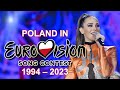 Poland 🇵🇱 in Eurovision Song Contest (1994-2023)