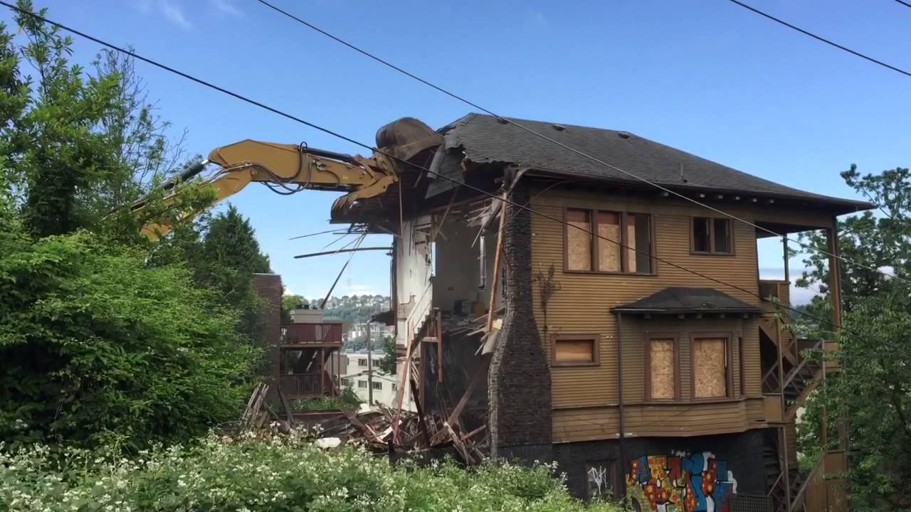 House Demolition - YouTube