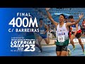 Caio Silva vence a final dos 400m com Barreiras | Campeonato Brasileiro Loterias Caixa SUB-23