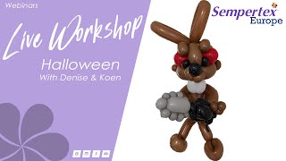 Halloween Bunny | With Denise \u0026 Koen | Facebook Live