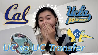 transfer college decision reaction 2022 (uc to uc transfer)