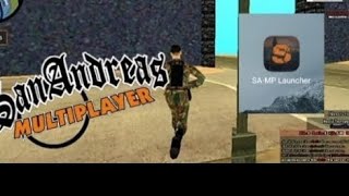 طريقة تحميل gta sa online samp و طريقة لعبها🌋👈