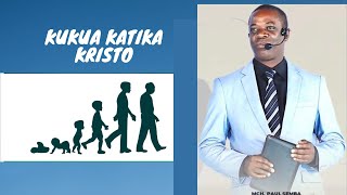 🔴 LIVE# KATIKA KRISTO _ 1: MCH. PAUL SEMBA