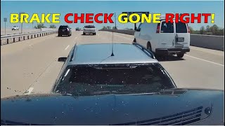 BRAKE CHECK GONE RIGHT! / BEST OF Brake Checks DASHCAM Compilation
