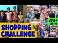 Shopping challenge | Shopping  challenge in 15 minutes | ini's galataas