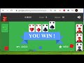 Google Solitaire Speedrun World Record Glitched Easy in 2 Seconds 0:02 WR