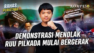 Gelombang Protes Meluas, Masyarakat Tolak Pembangkangan Konstitusi oleh Legislatif dan Eksekutif