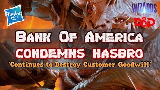 Hasbro Continues Destroying Customer Goodwill According to Bank of America