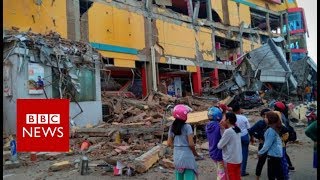 Indonesia earthquake: Hundreds dead in Palu quake and tsunami - BBC News