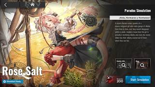 【Arknights】Rose Salt Paradox Simulation Guide