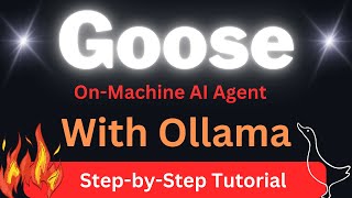 Install Goose with Ollama - On Machine AI Agent for Coding