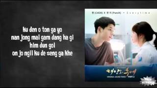 Chen Exo Ft Punch - Everytime Lyrics Easy Lyrics